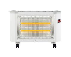 Mellerware Heater Quartz Plastic White 5 Bar 2000W 