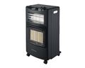 Mellerware Heater Gas & Electric Adjustable Temperature Steel Black 3Bar 4.2kW "Hybrid"