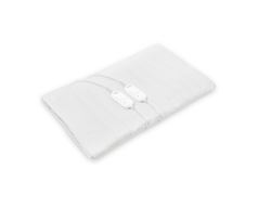 Mellerware Electric Under Blanket Queen 450G Non-Woven Polyester White 140X150cm 2X60w "Finland Queen"