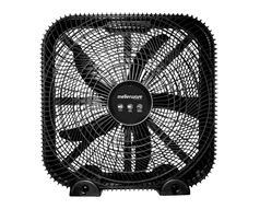 Mellerware Fan Floor 5 Blade Plastic Black 50Cm 120W "Eolo" Locally Produced