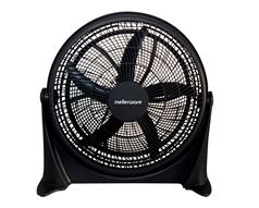 Mellerware Fan Floor 5 Blade Plastic Black 50Cm 120W "Air Black" Locally Produced