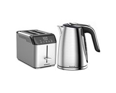 Taurus Pack 2 Piece Kettle + Digital Toaster "Digi Platinum"