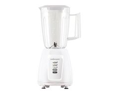 Mellerware Jug Blender 3 Speed Plastic White 1.25L 400-450W "Aria" Locally Produced