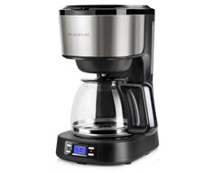 Taurus Coffee Maker With Stainless Steel Wrap Digital Black 1.2L 900W "Verona Legend" #