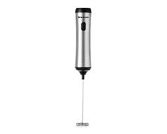 Milk Frother Battery Operated Stainless Steel Brushed 1 Speed “Silver Bullet Frothmaster”