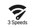 3 Speeds