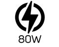 80W