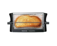 Taurus Toaster 2 Slice Stainless Steel Black 700W "Todopan" #