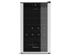 Taurus Wine Cooler 24 Bottles Glass Black 85W Chanson "24"