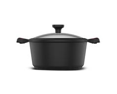 Taurus Pot Cast Aluminium Black 4.3L "Great Moments - Cacerola 24Cm"