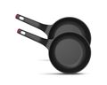 TAURUS FRYING PAN CAST ALUMINIUM BLACK 20CM + 24CM  GREAT MOMENTS - SARTEN 20CM + 24CM 