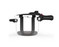 Taurus Pressure Cooker With Valve Pressure Controller Stainless Steel 6L "Moments Rapid"