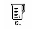 6L capacity