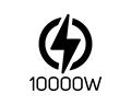 Max power output: 10000W