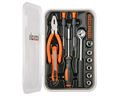 CASALS HAND TOOLS 22 PIECE SET STEEL ORANGE 