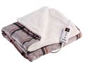 Solac Electric Throw Over Blanket Soft Fleece and Sherpa 150 x 90cm 120W "Malmo CT8611"