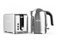 Solac Pack 2 Piece Silver Kettle + Toaster "Argento Sol"