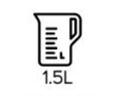 1.5L Capacity