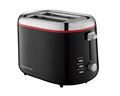 Mellerware Toaster 2 Slice Plastic Black 850W "Ruby 2 Slice"