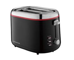 Mellerware Toaster 2 Slice Plastic Black 850W "Ruby 2 Slice"