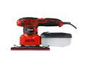 CASALS  SANDER 3 IN 1 PLASTIC RED 3 VELCRO SAND PAPER SHEETS 200W 