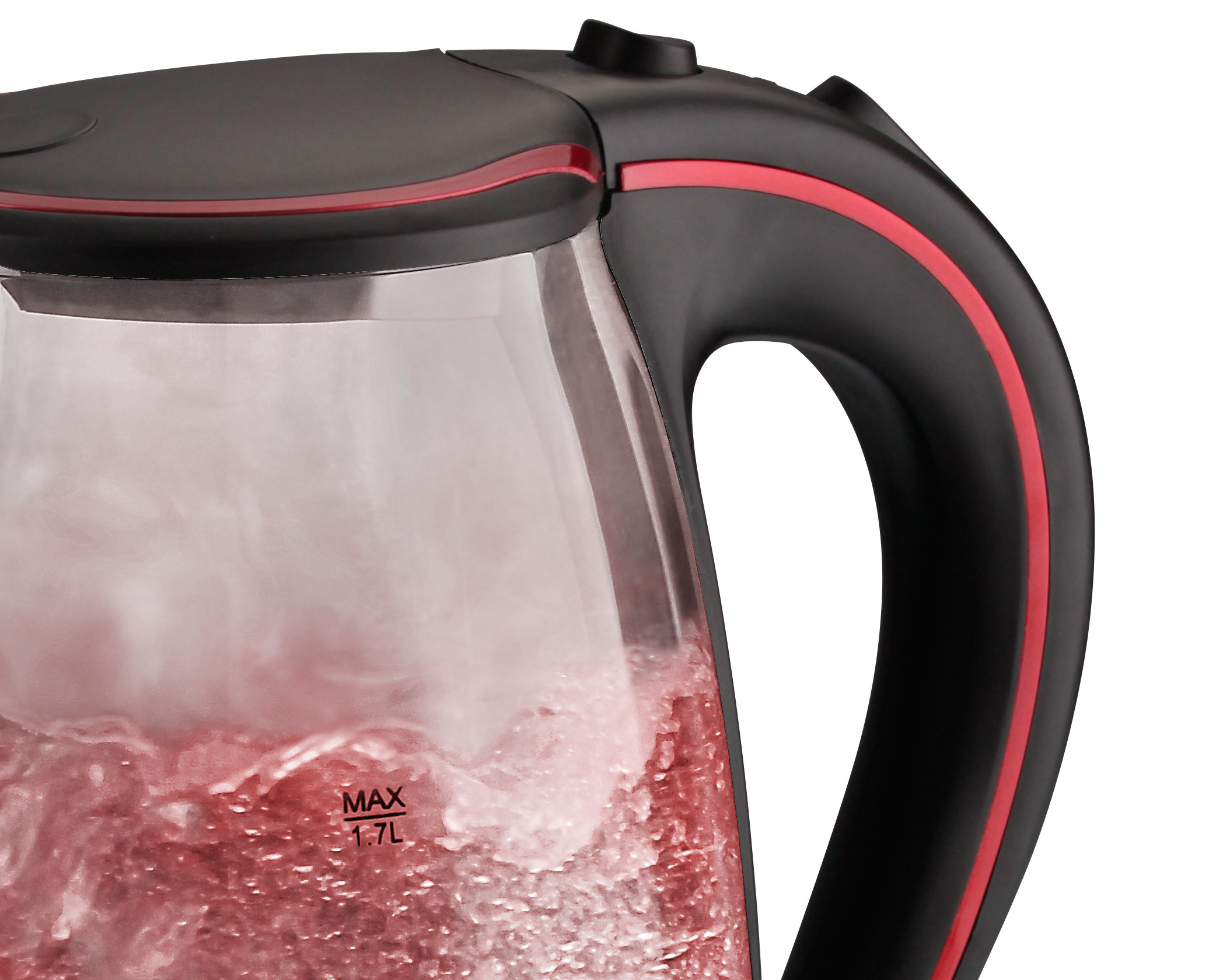 Red Vision II Concealed Glass Kettle Mellerware 22400RDA Creative
